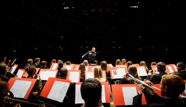 Koncert studenata UMAS-a i Simfonijskog puhačkog orkestra St. Thomas University iz Minnesote (SAD)