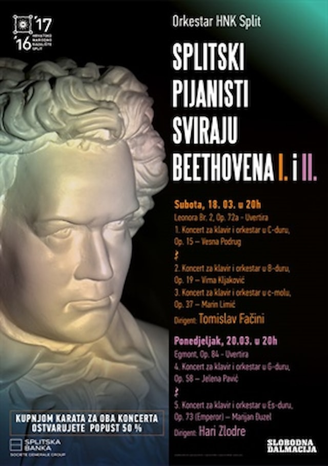 Splitski pijanisti sviraju Beethovena I. i II.
