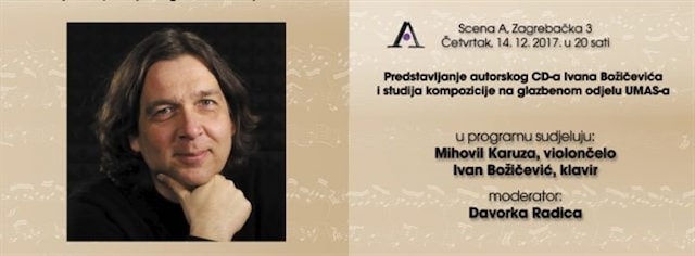 Predstavljanje autorskog CD-a Ivana Božičevića