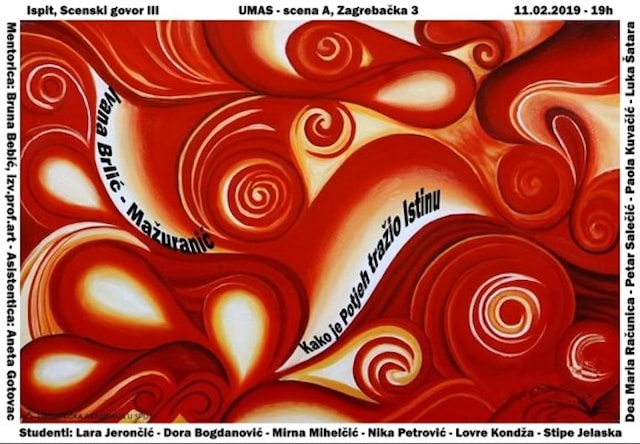 Ispit iz Scenskog govora: Kako je Potjeh tražio istinu