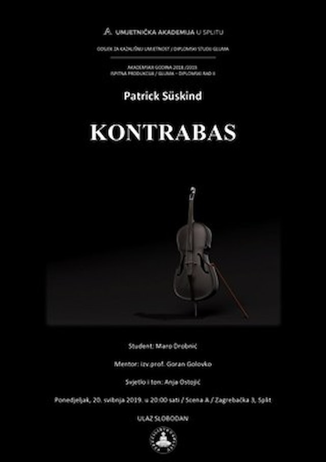 Diplomski ispit - Patrick Süskind: "Kontrabas"