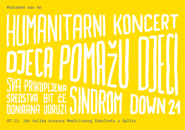 Humanitarni koncert "Djeca pomažu djeci"