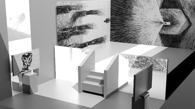 Izložba "Aleph" / Slobodan Tomić