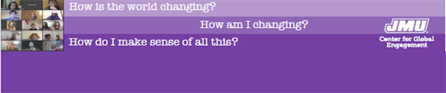 Who am I now?  Reflecting on our responses to global crises