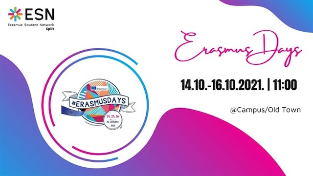Erasmus Days - info štand