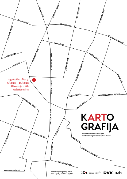 Izložba studentskih radova "kARTografija"