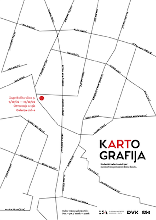 Izložba studentskih radova "kARTografija"