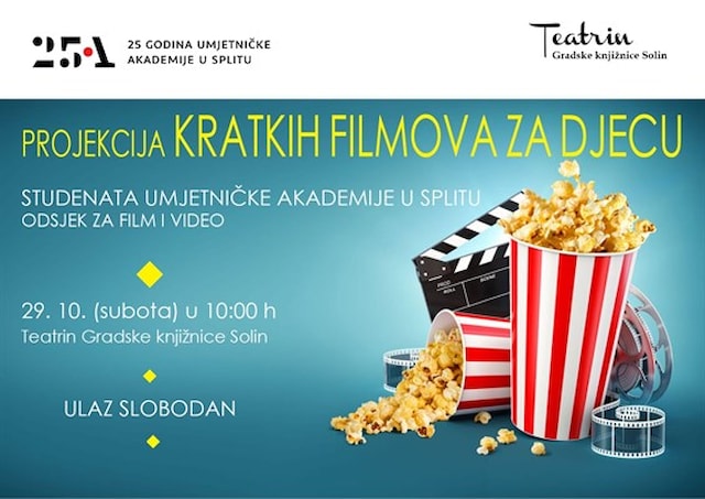 Projekcije filmova studenta Odsjeka za film i video