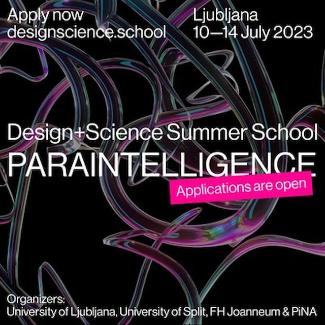 Prijave za ljetnu školu - Paraintelligence - Design+Science Summer School