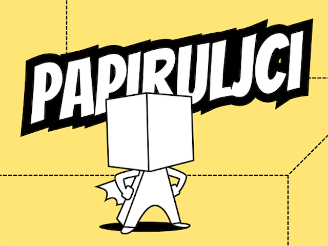 Dizajnerske početnice -  Papiruljci