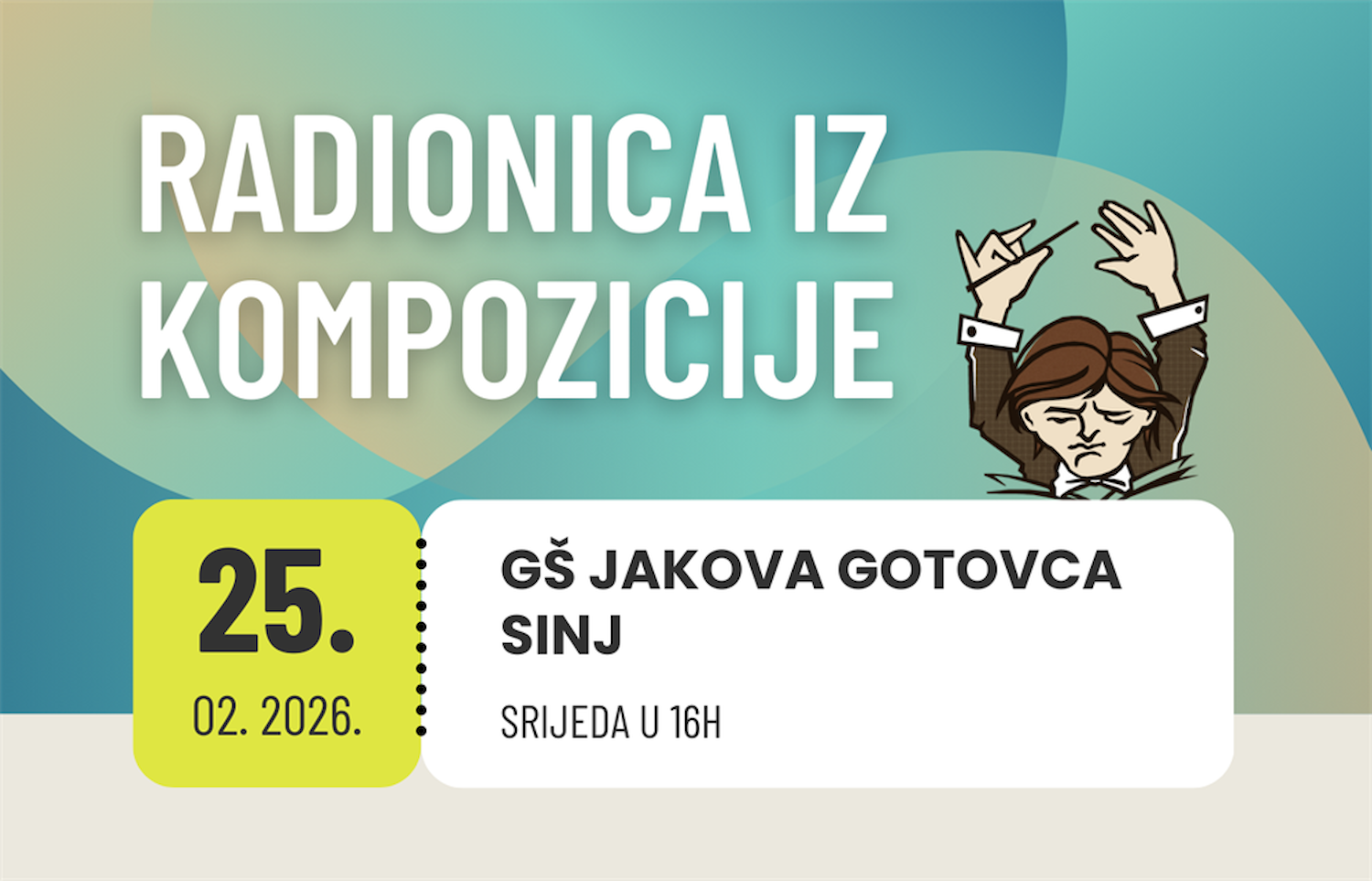 Radionica iz kompozicije za učenike glazbenih škola