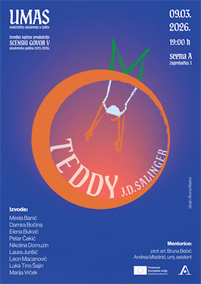 Ispitna produkcija studenata glume - Jerome D. Salinger: TEDDY