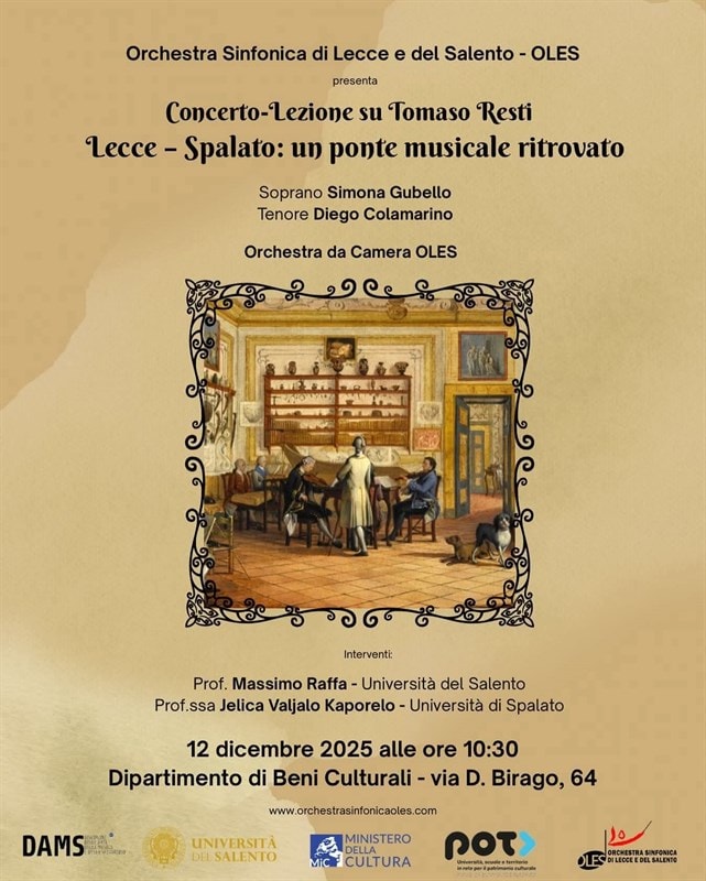 Concerto-Lezione su Tomaso Resti. Lecce-Spalato: un ponte musicale ritrovato - video predavanje