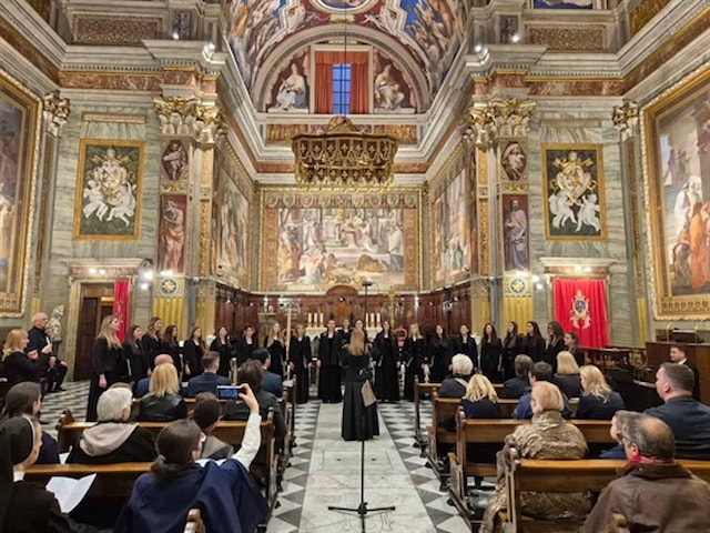 Praizvedbe skladbe Blaženka Juračića u Rimu