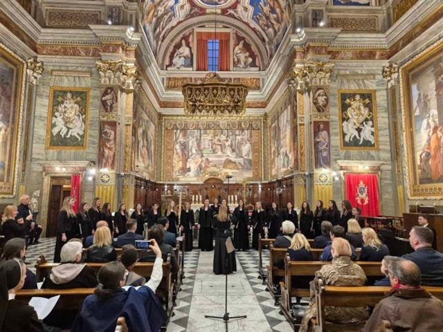 Praizvedbe skladbe Blaženka Juračića u Rimu