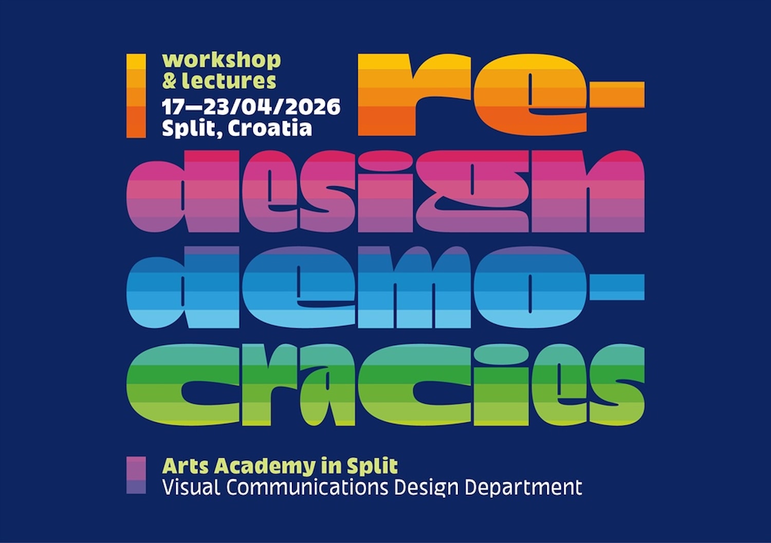 Radionice i predavanja: Re-design democracy