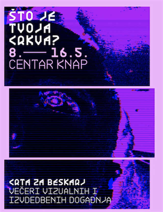 Izložba studenta Filma i videa u sklopu festivala Crta za beskraj u KNAP-u u Zagrebu