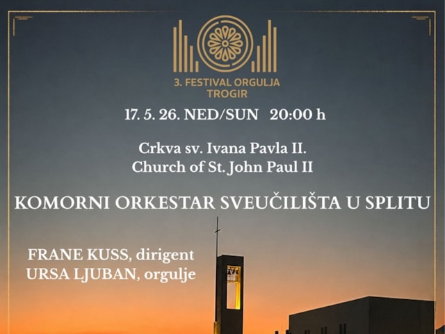 Koncert Komornog orkestra Sveučilišta u Splitu