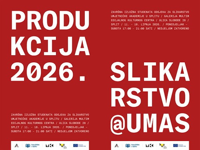 Završna izložba Odsjeka za slikarstvo: Produkcija 2026.