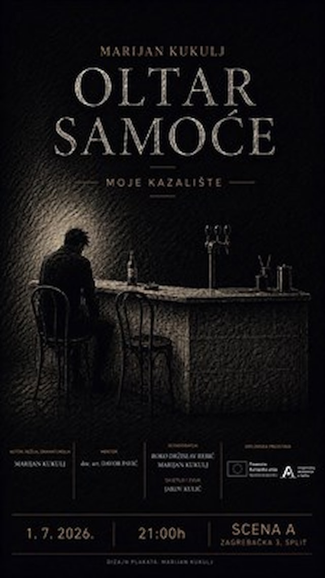 UMAS OTVORENA SCENA Diplomska ispitna produkcija: Marijan Kukulj - OLTAR SAMOĆE