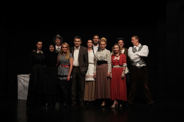 Studenti Glume Umjetničke akademije u Splitu na Nazorovim danima